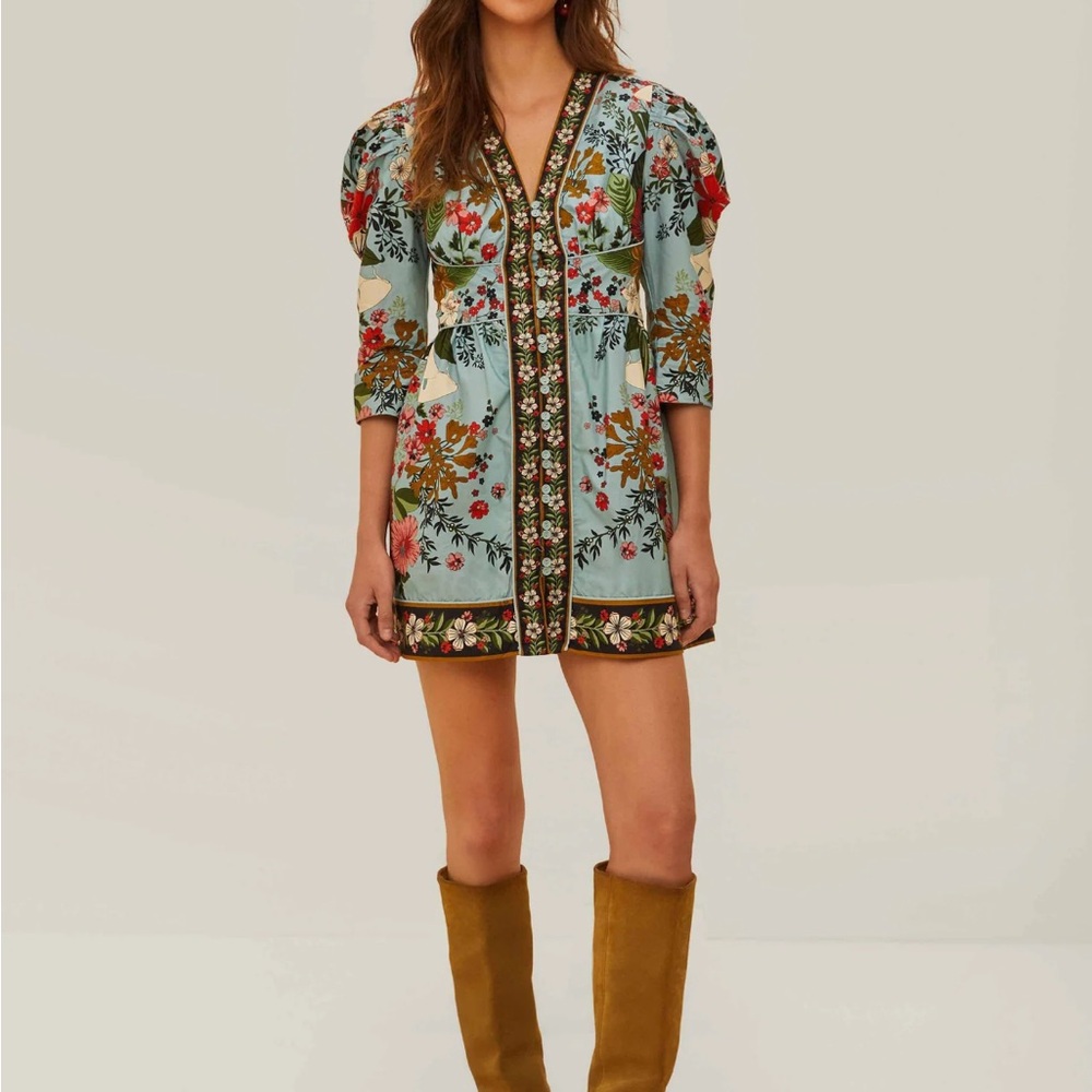 Floral Embroidered Dress